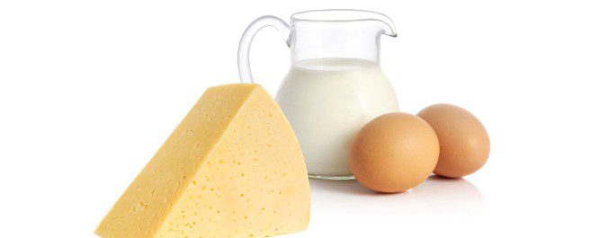 La presencia de huevos o leche en la dieta marca el grado de vegeterianismo