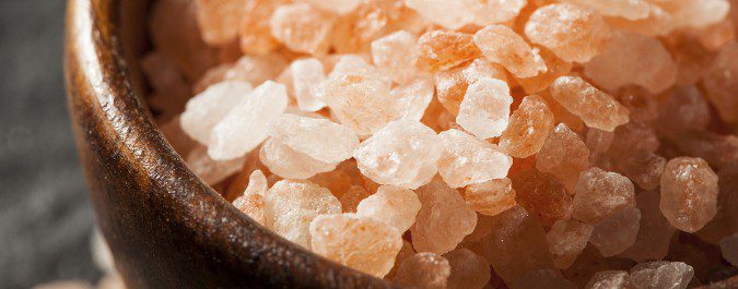 La sal rosa del Himalaya potencia el sabor de los alimentos dulces