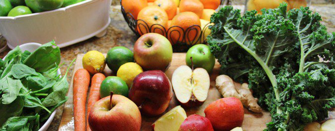 Las frutas y verduras son ricos en carbohidratos y pocas calorías
