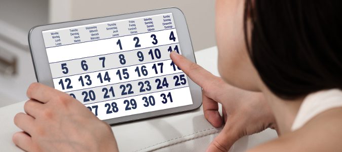 Dependiendo en que momento estemos de nuestro ciclo menstrual, nuestro flujo variará