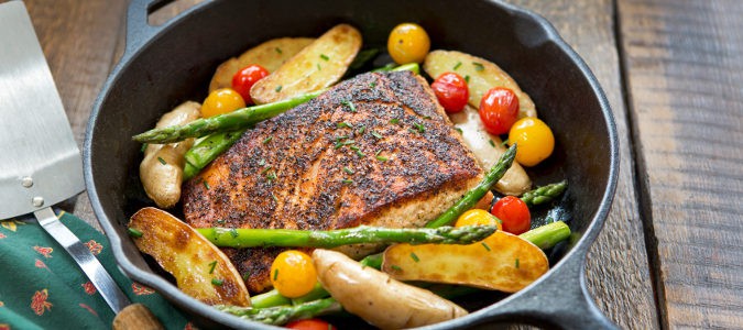 Pescado cocinado