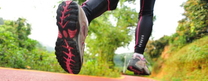 Mujer corriendo