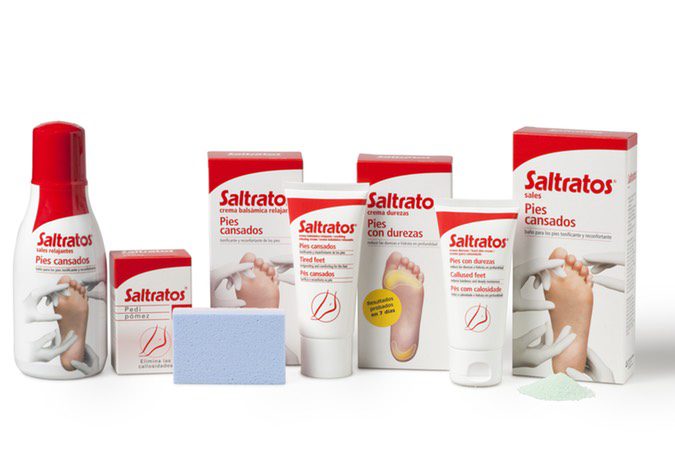 Saltratos, contra las durezas y los callos