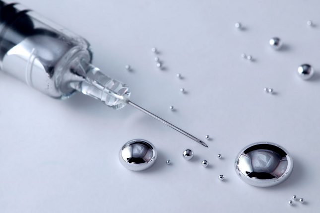 Una dosis alta de mercurio en el cuerpo puede provocar graves problemas de salud