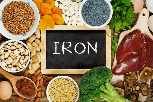 Llevar una alimentación rica en hierro es muy importante