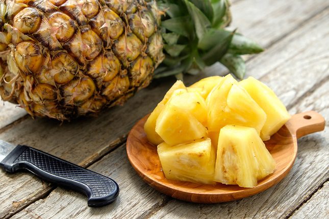 Para realizar esta dieta se deben comprar las piñas naturales