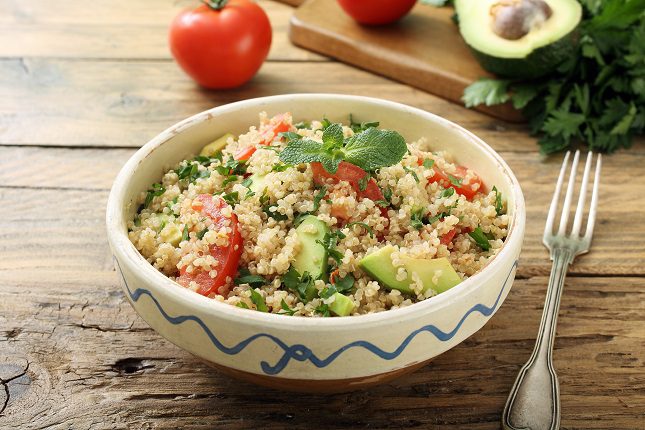 Para las personas sanas, no tiene que haber ninguna razón por la que comer una dieta vegetariana